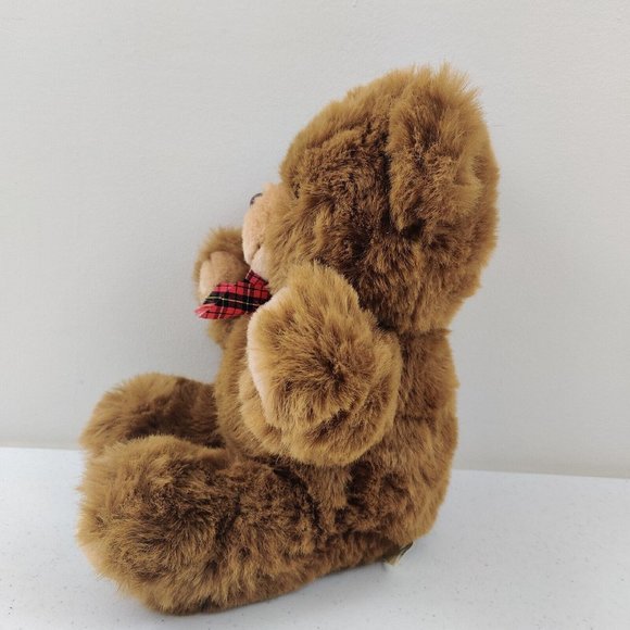 A & B Novelty Teddy Bear 1982 Light Brown Plush Stuffed Animal Vintage - Picture 4 of 12